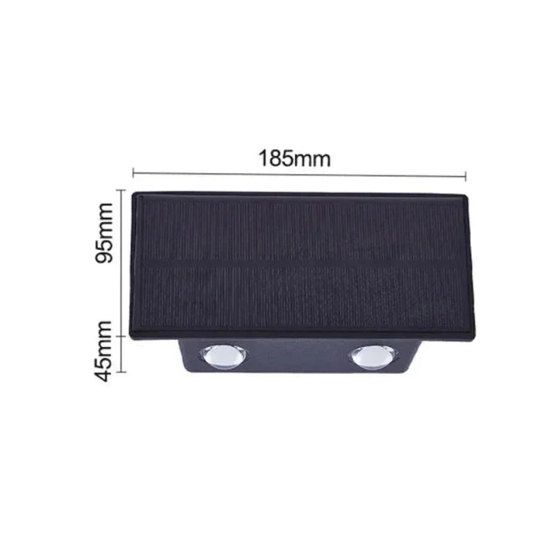 SunBreeze Solcelle Altanbelysning | Energi- og pladsbesparende | Vejrbestandig konstruktion | Blød og varm glød | Nem installation | Oplades i sollys