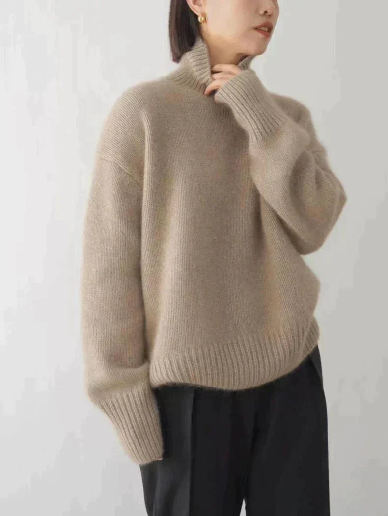 Aada Turtleneck | Luksuriøs Kashmir | Tidløs Design | Blød Komfort | Alsidig til Hverdag og Fest | Flere Farver