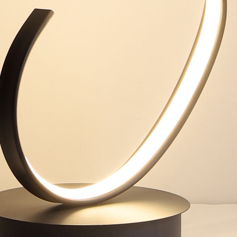 Moderne spiralförmige Alvencia Lampe | Stilvolle Beleuchtung für Wohnzimmer, Schlafzimmer und Büro | Energieeffiziente Designlampe | Langlebige