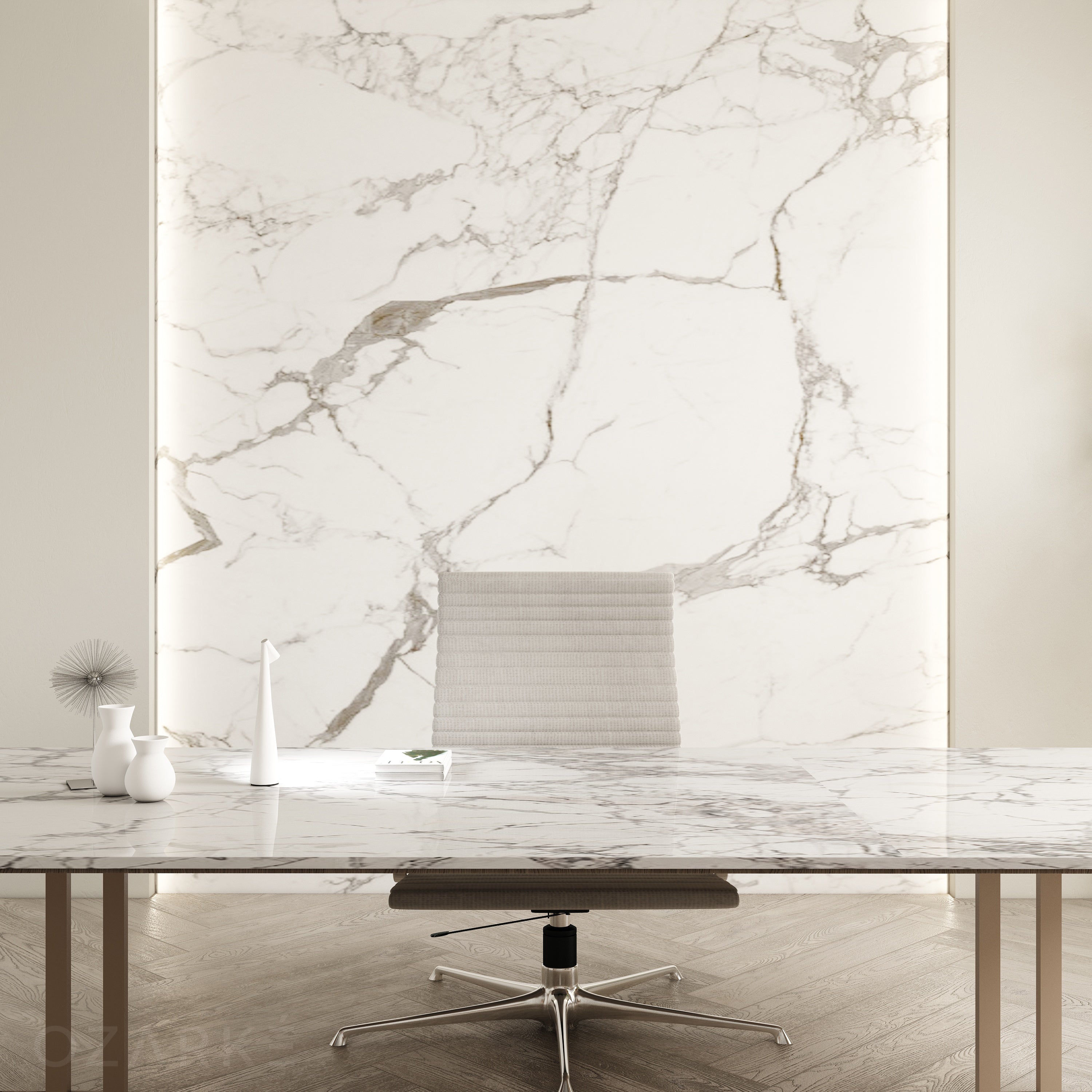 Lumi Slim | Lampe de table rechargeable | Design moderne et mince | Aluminium | LED | 35 cm de hauteur | Disponible en gris, noir et blanc | Batterie