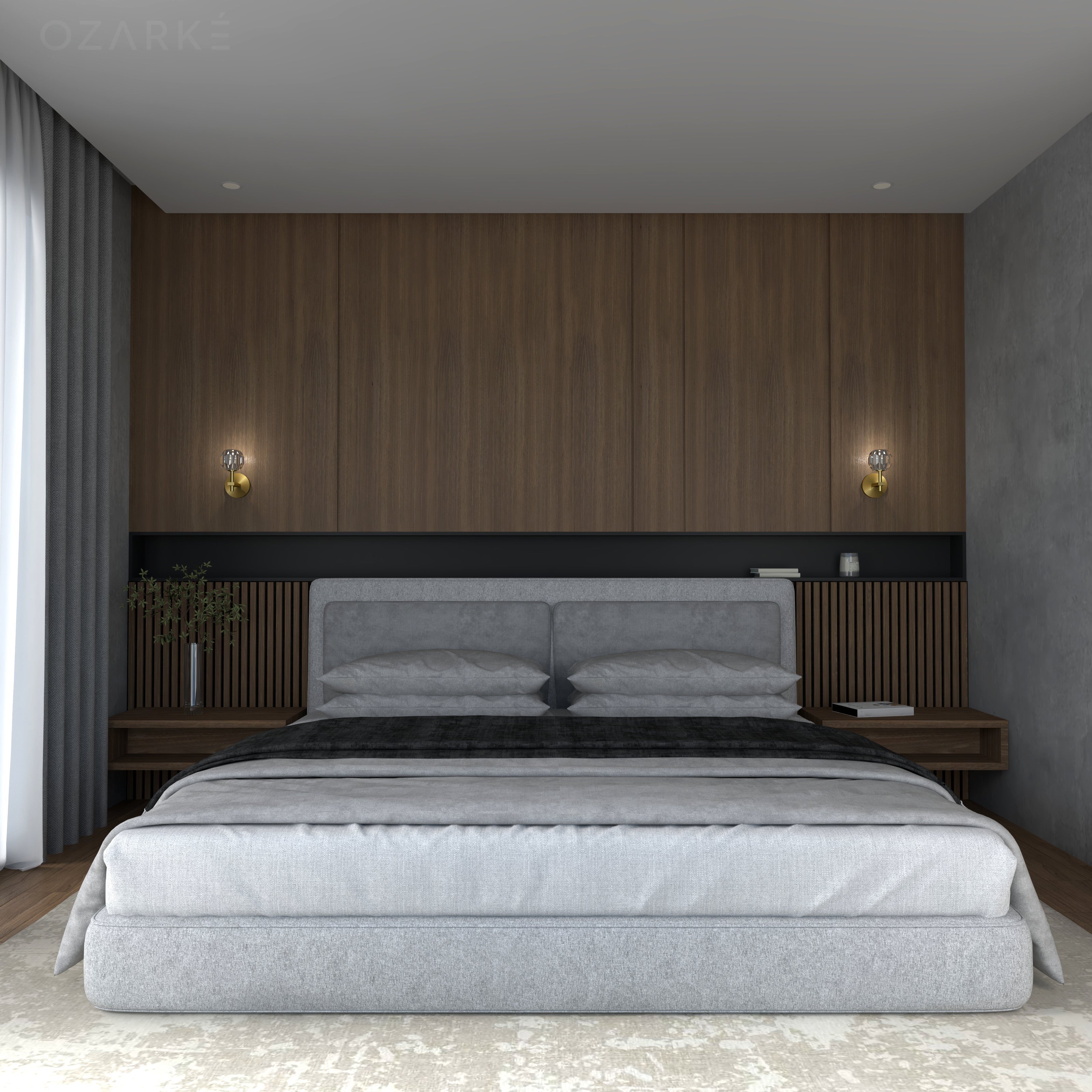 Lux Mini lampe murale | Élégance et fonctionnalité | Fer et cristal | Éclairage compact et élégant | Finition dorée | Économe en énergie | Haute