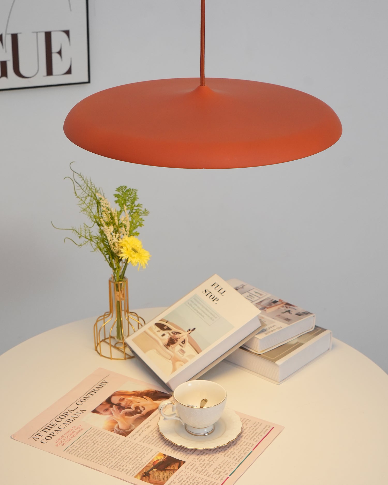 CookieLume | Pendellampe Metal Akryl | Moderne Design | Varm Hvid | E27 LED Inkluderet | Energieffektiv | UL CE CCC SAA Certificeret Belysning | Spisestue Køkken Stue