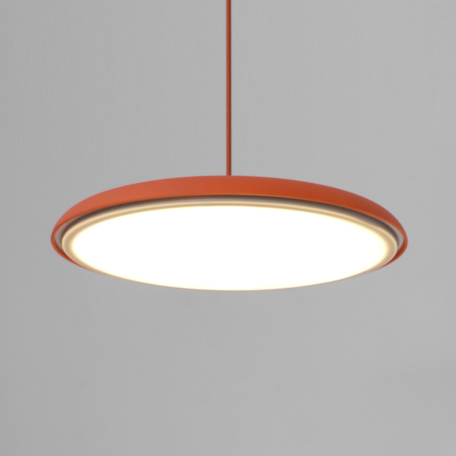 CookieLume | Pendellampe Metal Akryl | Moderne Design | Varm Hvid | E27 LED Inkluderet | Energieffektiv | UL CE CCC SAA Certificeret Belysning | Spisestue Køkken Stue