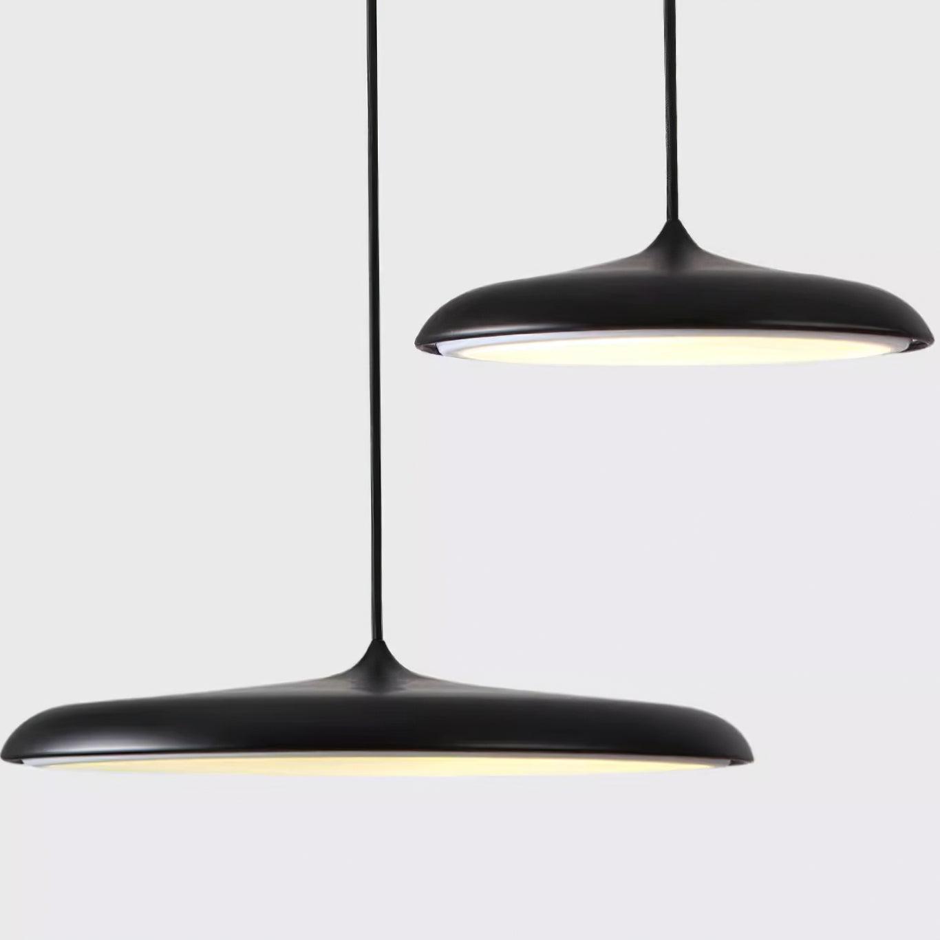 CookieLume | Pendellampe Metal Akryl | Moderne Design | Varm Hvid | E27 LED Inkluderet | Energieffektiv | UL CE CCC SAA Certificeret Belysning | Spisestue Køkken Stue