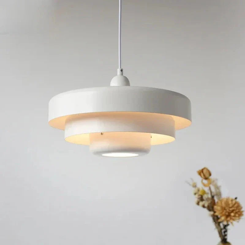 NordicLight | Skandynawska lampa sufitowa w stylu retro | Wielokolorowy, średniowieczny design | Ø35 cm | W21 cm | Gniazdo E27 | Oświetlenie