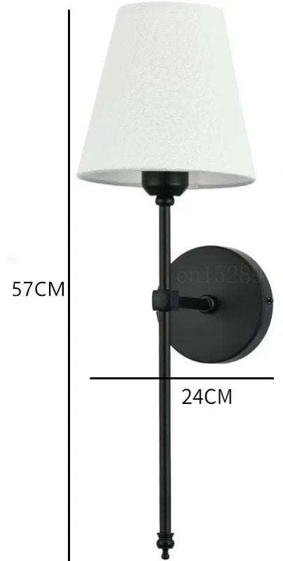 UrbanLuxe Wandleuchte | LED | Metall | Amerikanischer Stil | 10W | 220V | 3000K warmweiß | 50.000 Stunden | Modernes Design | 30x20x10 cm | Luminoir