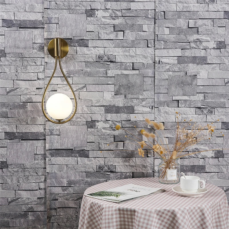 CrystalGleam | Elegante Wandleuchte | Hochwertiges Metall & Glas | Modernes Design | 25cm x 25cm | 8W LED | Warmweiß 3500K | Für Wohnzimmer &