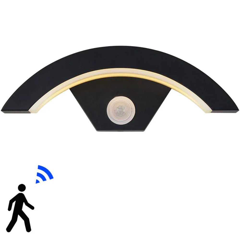 Luminoir Capteur de mouvement Applique murale | Extérieur | Étanche | Commandé par capteur | Éclairage LED | Lumière intelligente | Économique en