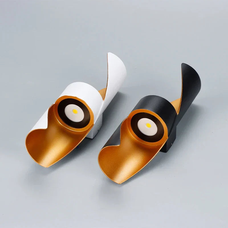 Moderne wetterfeste LED Außenlampe | Energiesparende Gartenlampe aus Aluminium | Stilvolle Außenbeleuchtung für Garten und Terrasse | 85x280mm