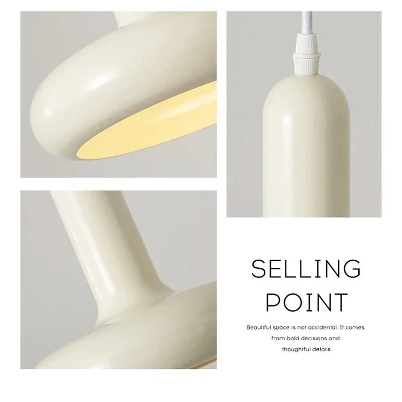 WaveGlow | Suspension LED ajustable | Éclairage de cuisine moderne | Aluminium & plastique | Design économe en énergie | 100 cm de