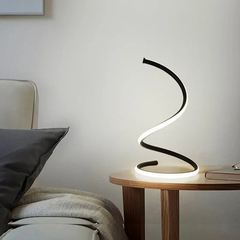 LumiFlex | Lampe à bord LED | Col flexible | Design moderne | Économe en énergie | Hauteur réglable | Parfait pour la lecture et le travail