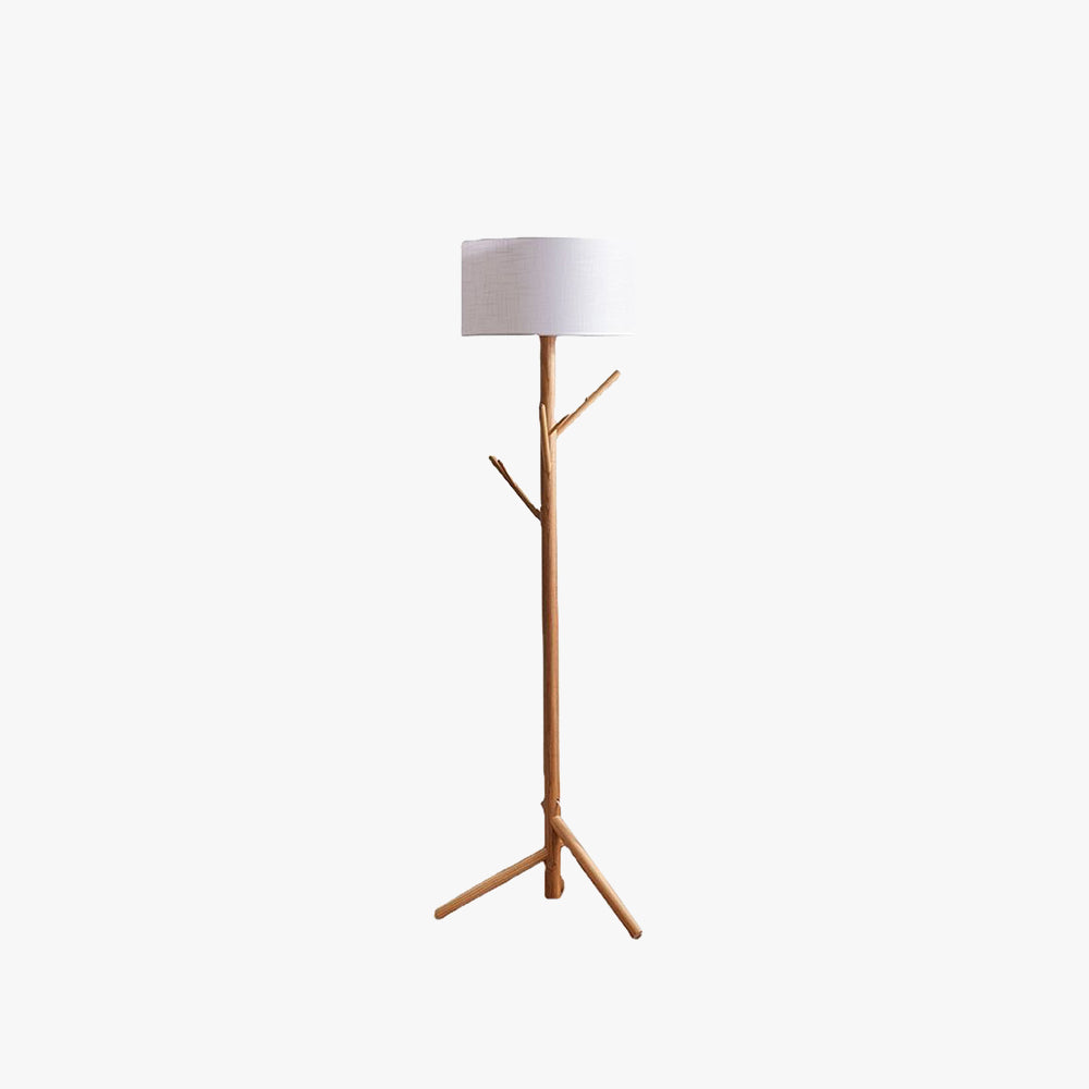 Mirenzo | Stehlampe mit Holzdesign | Moderne Eleganz und natürlicher Charme | Stilvolle Beleuchtung für Wohnzimmer, Schlafzimmer oder Büro