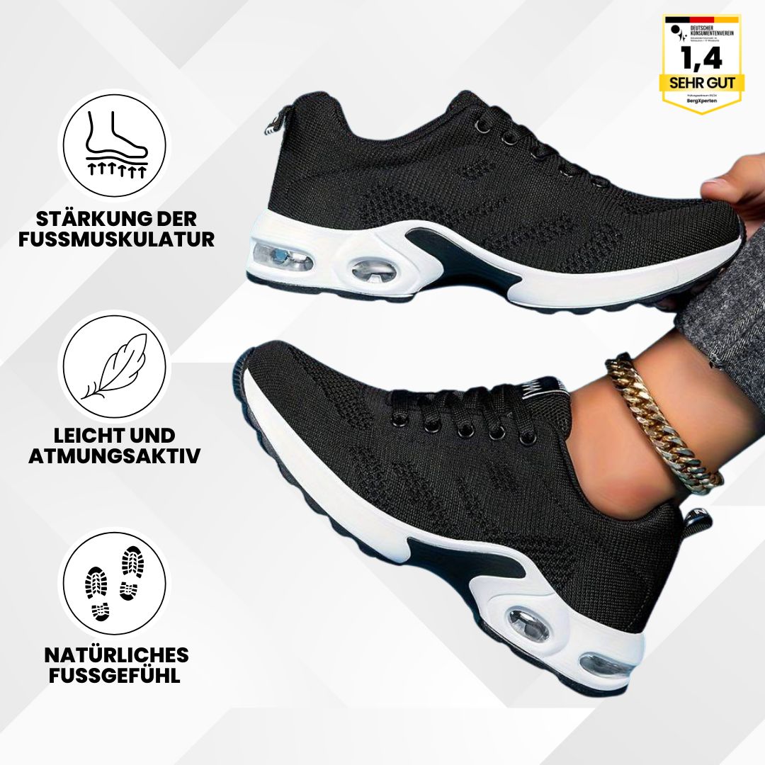 OrthoCare sko til smertelindring | Komfort til hverdag og sport | Forbedrer balance og muskler | Anbefalet af ortopæder | Åndbart materiale | Naturlig gangstil | Ultimativ komfort og støtte