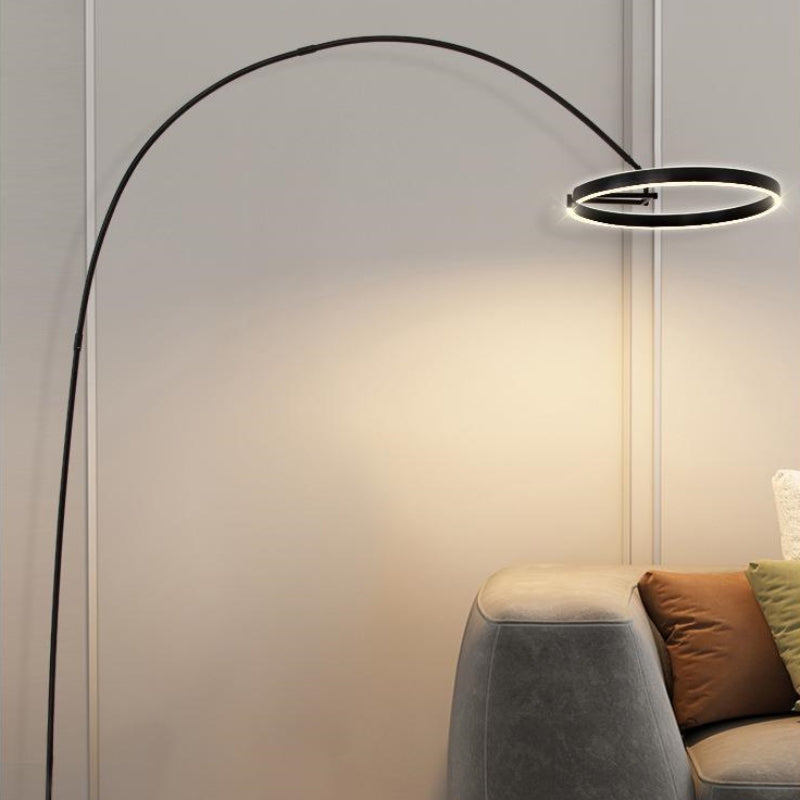 Moderne bogenförmige Stehlampe | Elegantes Design | Effektive Beleuchtung | Strapazierfähige Materialien | Ideal für Wohnzimmer, Schlafzimmer oder