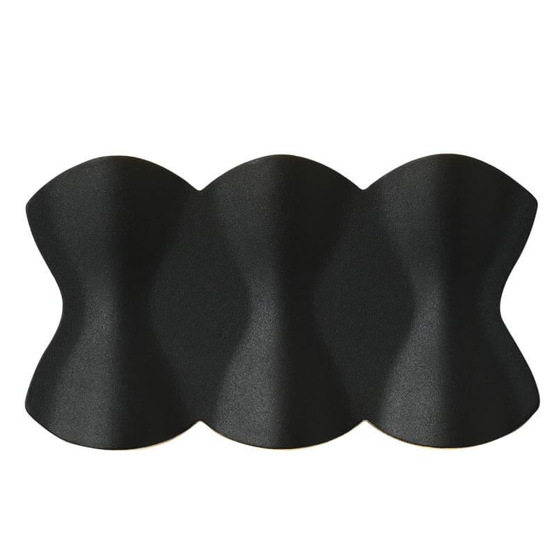 Vandtæt LED-væglampe | Moderne design | Slankt aluminium | Sort | Nem installation | 4-8 lys enheder | Perfekt til soveværelse, stue, entre