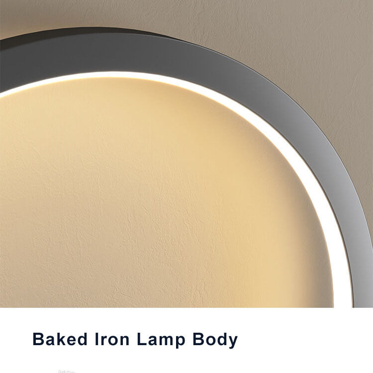 Modern rund C-formad LED-lampa | Justerbar arm | Svartvit | Hem och kontor | Energieffektiv belysning | Elegant och snygg design | Akrylskärm och järnmaterial | Enkel installation | 110V-240V