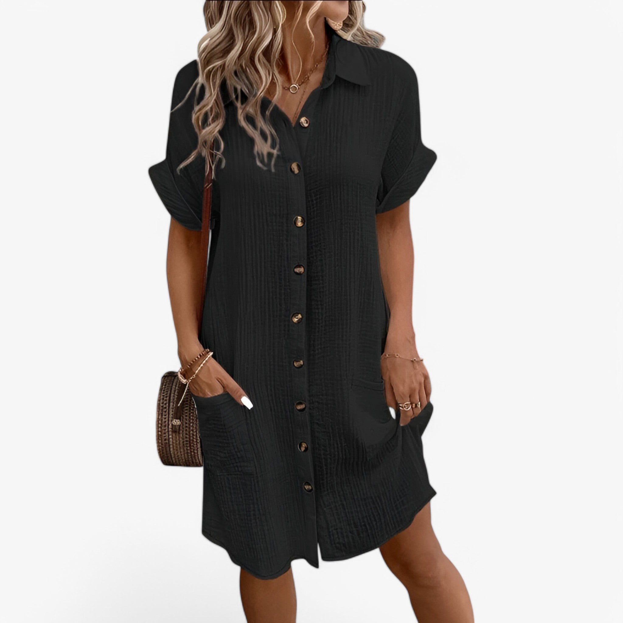 Olivia | Sommerkjole i bomuld - Let og elegant