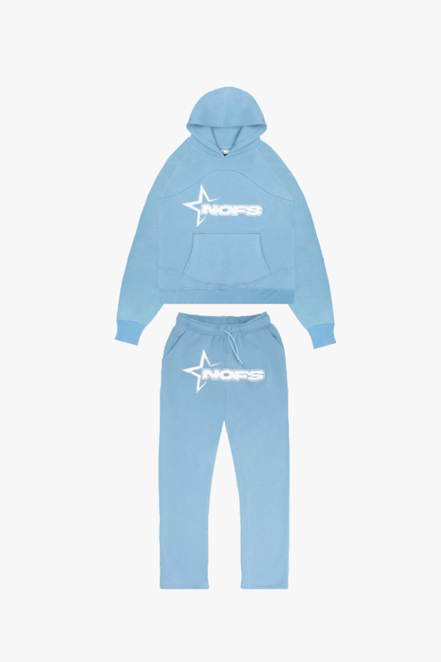 NOFS Unisex Hættetrøje Sæt | Blød Bomuldsblanding | Moderne Almindelig Pasform | Vælg mellem S til XXL | Åndbart og Komfortabelt Design