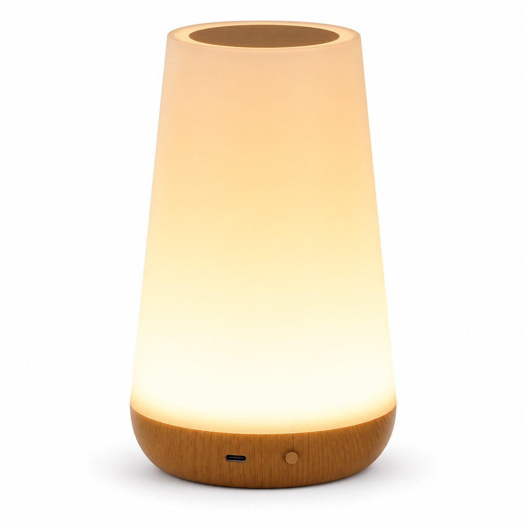 13-kleurig veranderend nachtlampje Afstandsbediening Touch USB Oplaadbare RGB-nachtlamp Dimbare lamp Draagbare tafelbedlamp