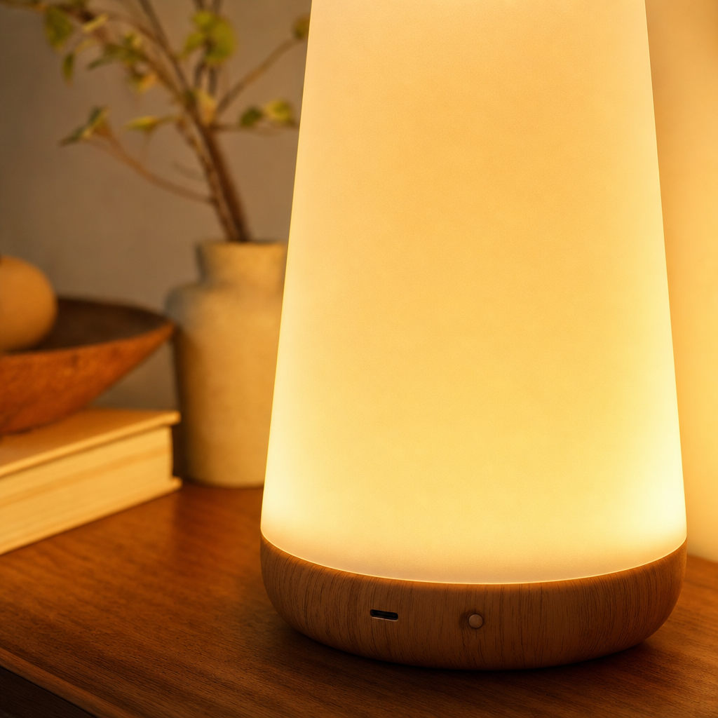 13-kleurig veranderend nachtlampje Afstandsbediening Touch USB Oplaadbare RGB-nachtlamp Dimbare lamp Draagbare tafelbedlamp