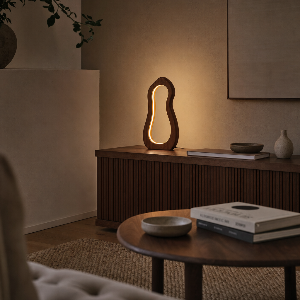 Elysian Antique Sheesham LED Lamp