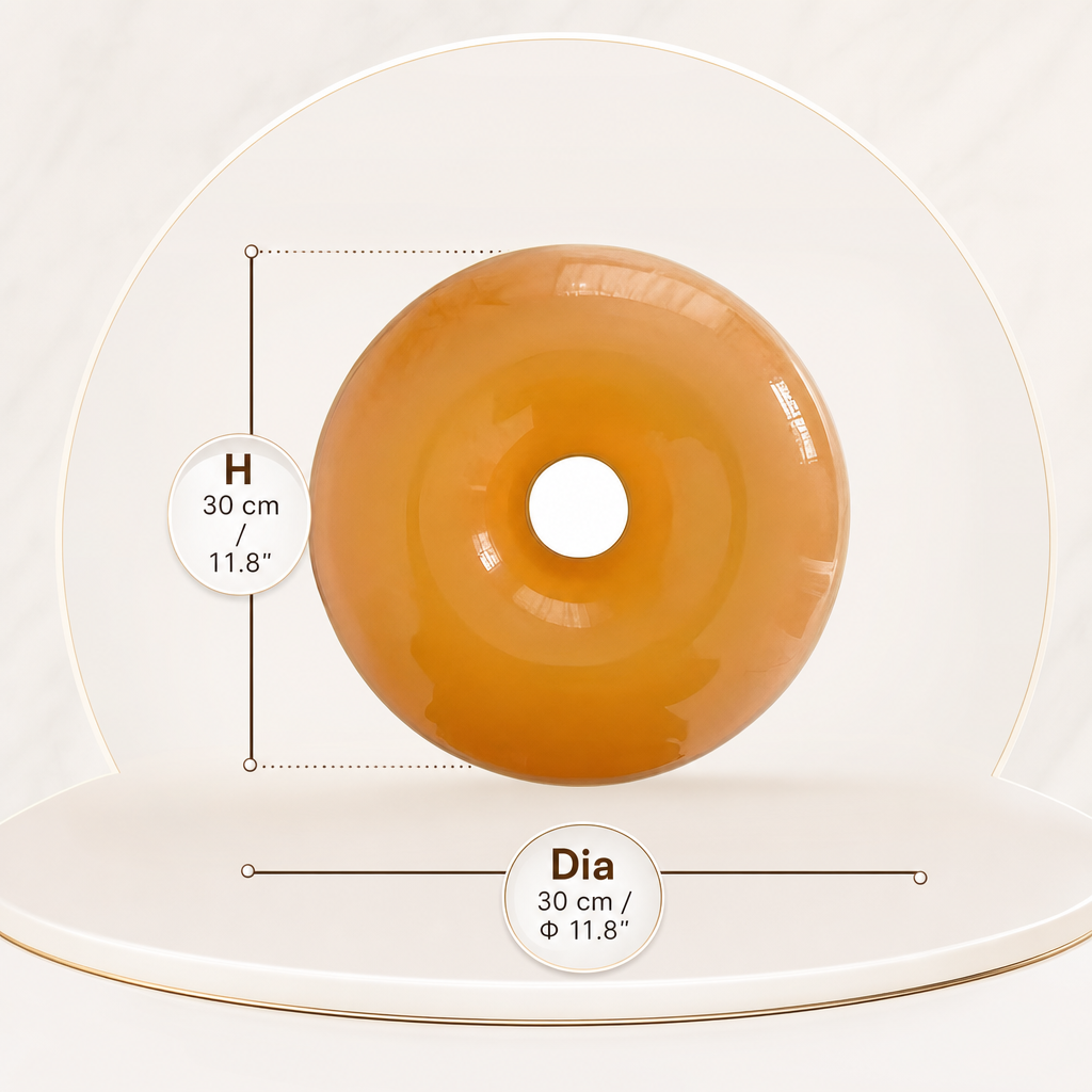 Modern LED Table Lamp | Donut Shape Design | Dimmable Touch Control | Energy Saving | Home Decor Lighting