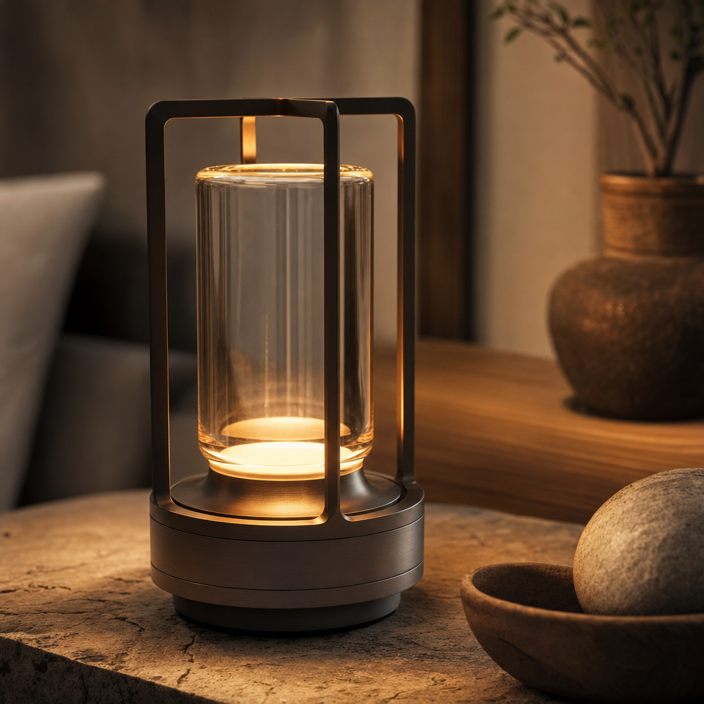 Taleno | Draadloze LED Tafellamp met USB-oplading