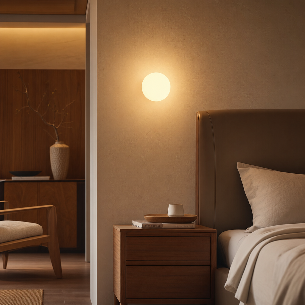 Lumo | Minimalistische Glazen Wandlamp