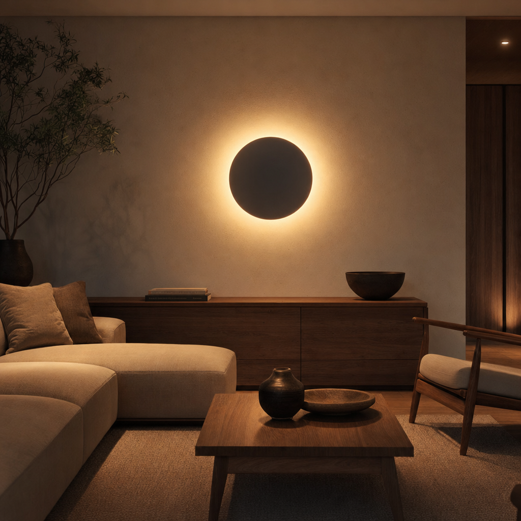 Orbit | Ronde LED Wandlamp