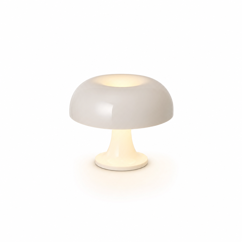 Modern Acrylic LED Mushroom Lamp | USB Powered Touch Control | 3 Color Dimmable Table Light