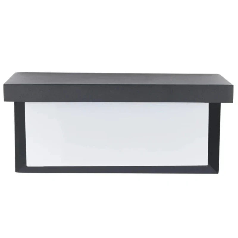 AquaLuxe LED | Außen Wandleuchte | Wasserdicht | Langlebiges Aluminium | Modernes Design | Energieeffiziente Beleuchtung | Für Garten und Terrasse