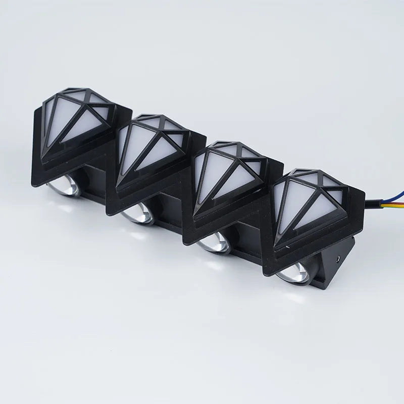 AquaGuard Außenwandleuchte | IP65 Wetterbeständigkeit | LED Helligkeitswahl | Einfache Installation | Langlebiges