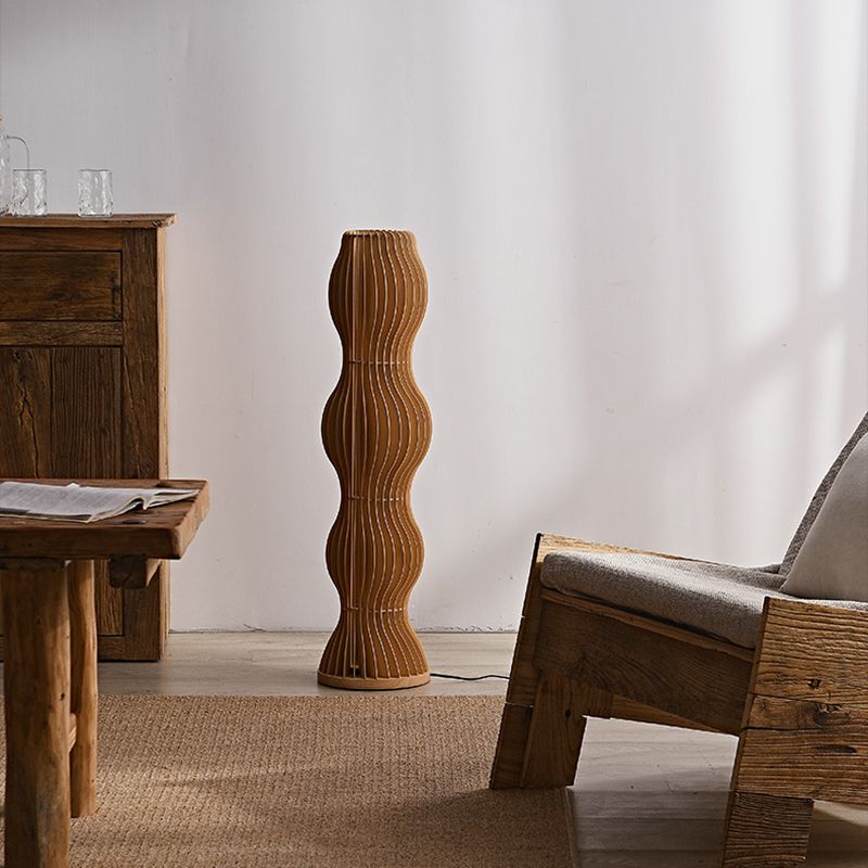 Celso | Modernes Design | Wellenförmige Stehlampe | Hohe Qualität | Effektive Beleuchtung | Wohnzimmer | Schlafzimmer | Langlebige