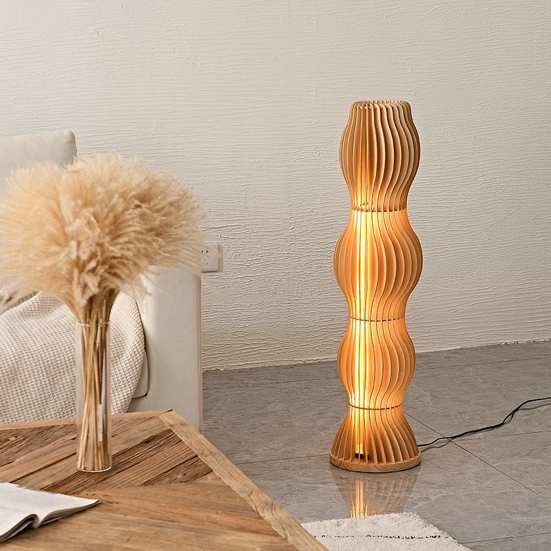 Celso | Modernes Design | Wellenförmige Stehlampe | Hohe Qualität | Effektive Beleuchtung | Wohnzimmer | Schlafzimmer | Langlebige