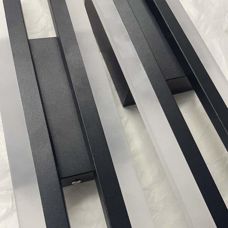 Modern vägglampa | LED-lampa | Slank design | Vardagsrum, sovrum, hall | Svart/guld | Energieffektiv | Lång livslängd | 3–5 cm | 15x10x5 cm | 111V~240V | Styrsystem tillgängligt