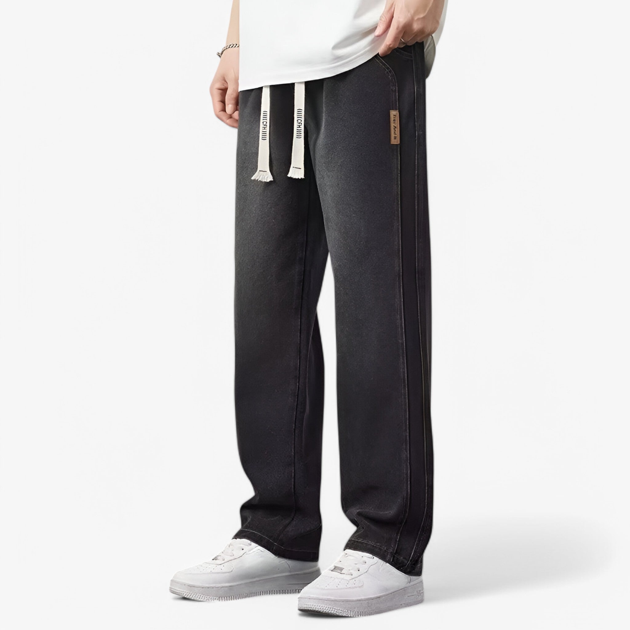 Jace | Denimbukser med brede ben - Trendy og komfortable