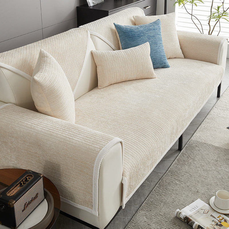 SofaSkins™ | Anti-scratch Chenille Sofabetræk | Beskyttende Luksusbetræk Til Kæledyr | Universal Pasform | L-formet Sofaprotektor | Blødt, Ridsefrit Mønstret Betræk