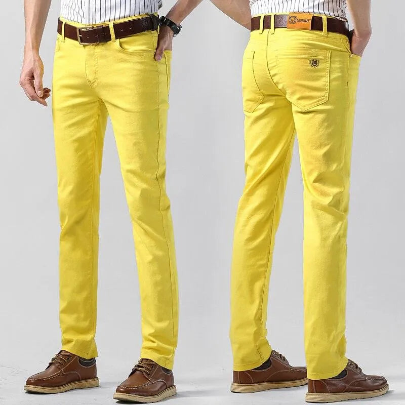Emiiano - Pantalons colorés tendance pour homme - Visconte