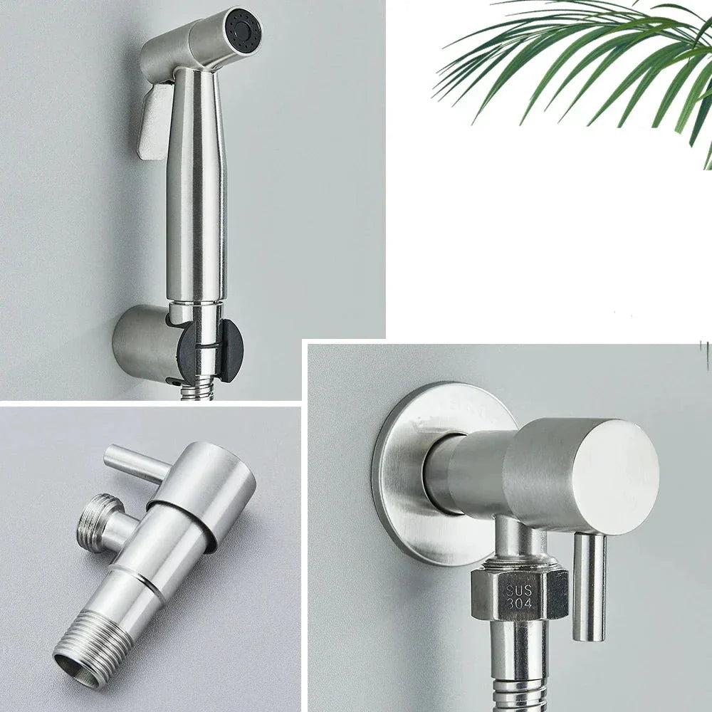 Shinesia | Toilet Bidet Sprayer | Hygiejnisk Rengøring | Komfortabelt og Let