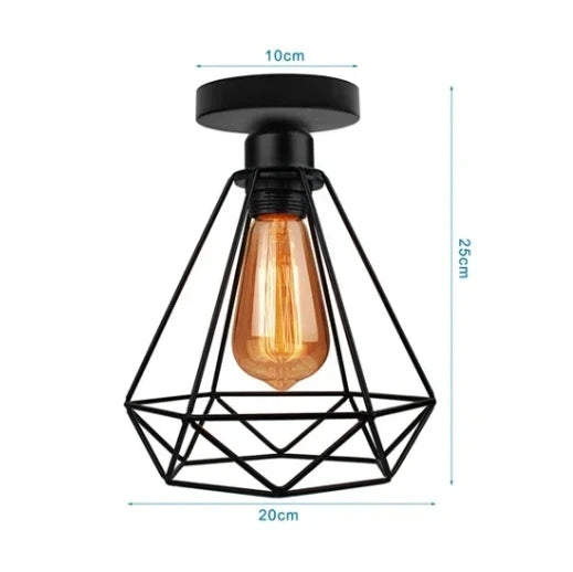 Kubisk loftarmatur | Moderne LED lyskilde | Elegant jernramme | Skandinavisk design | Perfekt til boligindretning | Justerbar lysstyrke | CE/CCC-certificeret | Holdbar konstruktion | 220V/240V