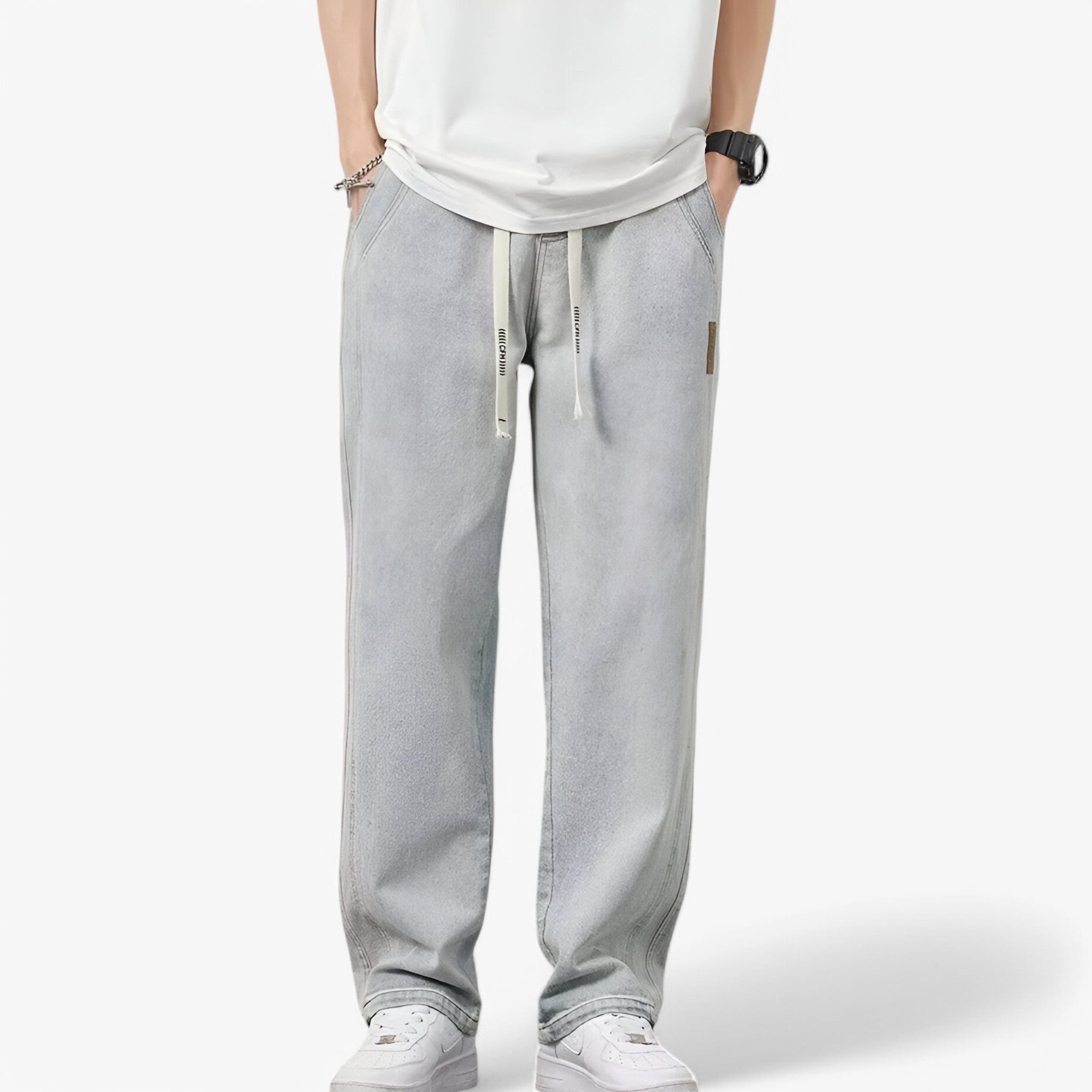 Jace | Denimbukser med brede ben - Trendy og komfortable