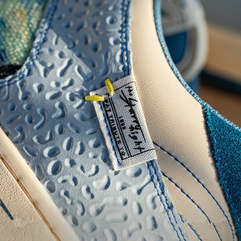 V. Gogh 'Starry Night' kunstinspirerede sneakers | Komfortabel design til daglig stil