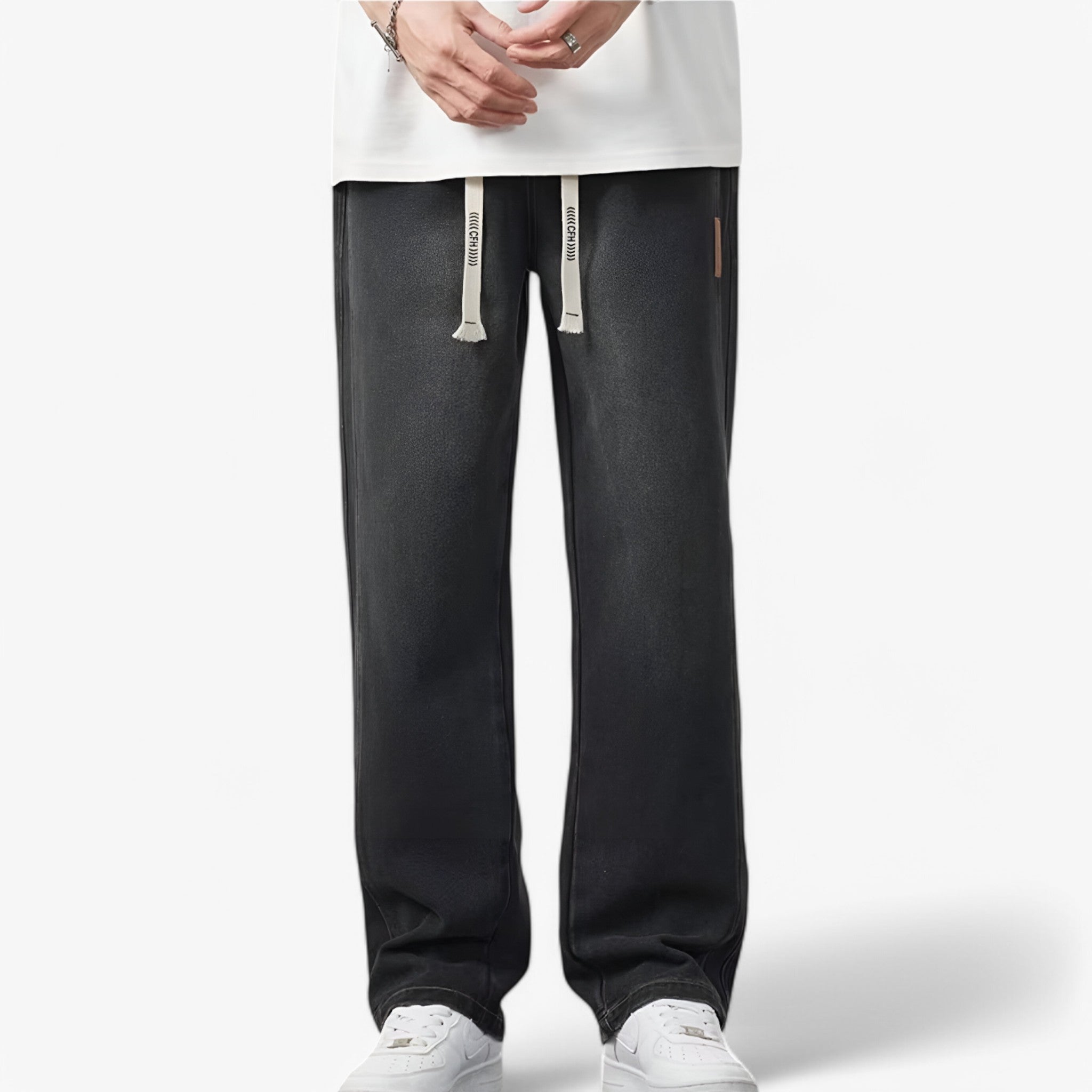 Jace | Denimbukser med brede ben - Trendy og komfortable