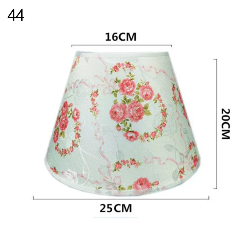 DecoCharm | Nostalgisk Lampeskærm i Stof & PVC