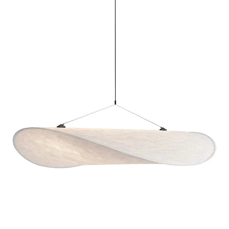 Sivelle Pendel Lampe | Wabi-Sabi Design | Kreativ Silke | Organisk Form | Integreret LED | Sort/Hvid
