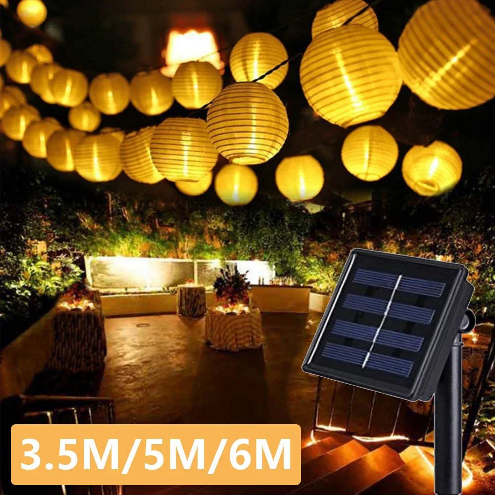 SolarGlow | Guirlande lumineuse solaire à cellules solaires | 10m 40 LED | Éclairage de jardin | Éclairage décoratif extérieur | Énergie solaire