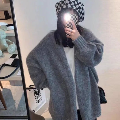 Belle Couture | Vintageinspireret Uldcardigan til Kvinder | Langærmet og Varm | Knappelukning | Stilfuld Komfort | Perfekt til Vinter | Regular Fit