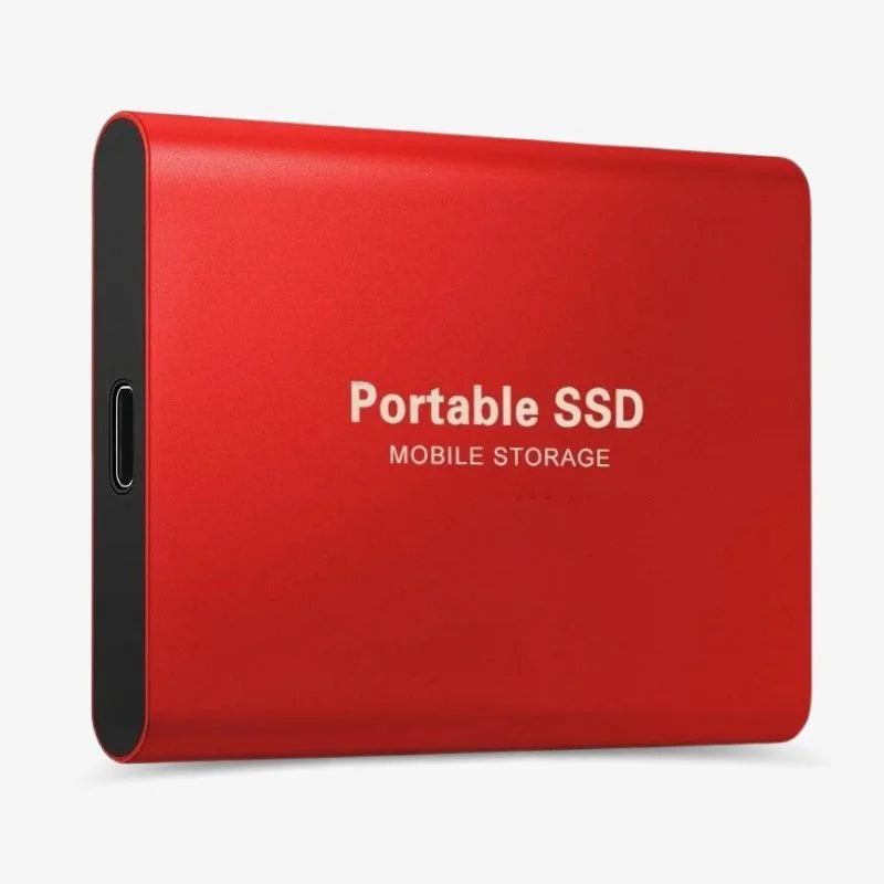 UltraDrive | Ekstern SSD | USB 3.1 | Hurtig og sikker datalagring | Kompatibel med Windows, Mac, PS4, Xbox | 1TB-16TB kapacitet | Let og robust aluminiumdesign | Op til 1000 MB/s overførselshastighed