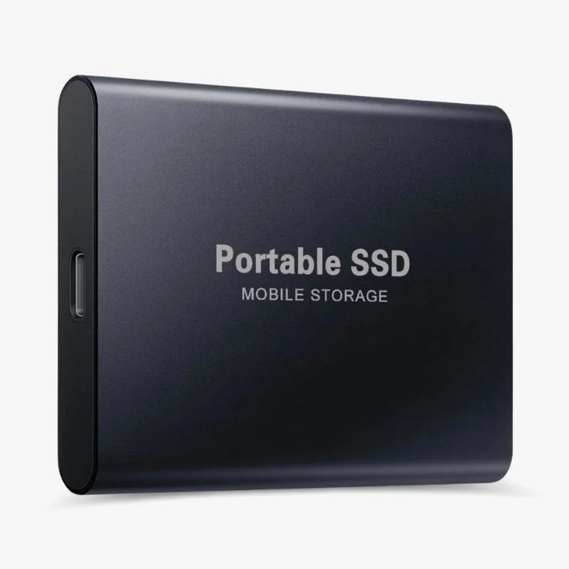 UltraDrive | Ekstern SSD | USB 3.1 | Hurtig og sikker datalagring | Kompatibel med Windows, Mac, PS4, Xbox | 1TB-16TB kapacitet | Let og robust aluminiumdesign | Op til 1000 MB/s overførselshastighed