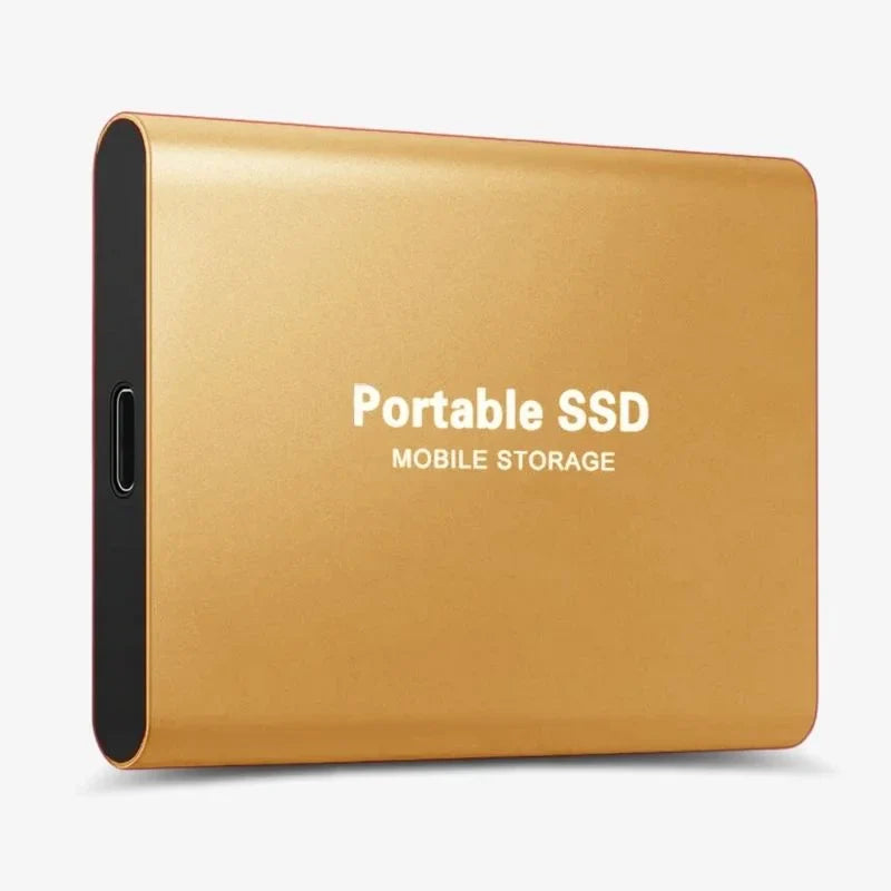 UltraDrive | Ekstern SSD | USB 3.1 | Hurtig og sikker datalagring | Kompatibel med Windows, Mac, PS4, Xbox | 1TB-16TB kapacitet | Let og robust aluminiumdesign | Op til 1000 MB/s overførselshastighed